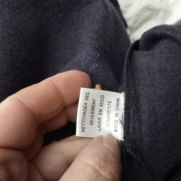 STELLA MCCARTNEY Charcoal Gray Wool Felt Dress - Picture 2 of 6